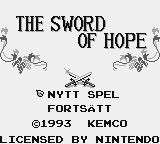 Sword of Hope screenshot 4 for GameBoy